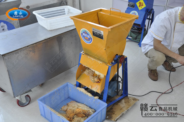 GY-SF-850B型加厚帶壓板式紅薯刷粉機(jī)