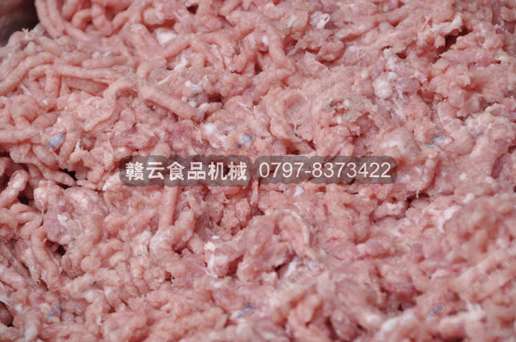 這就是絞好的肉粒