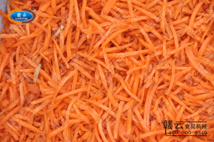 切胡蘿卜絲效果