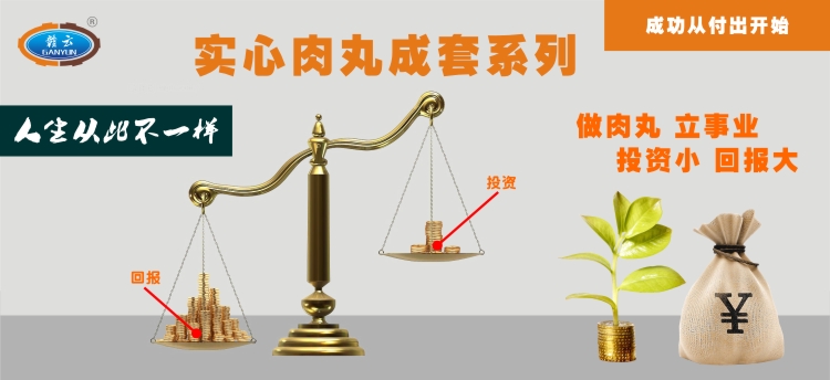 實(shí)心肉丸成套設(shè)備，讓你從此不一樣