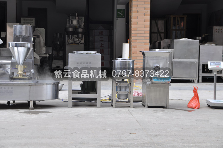 小作坊肉丸加工成套視頻